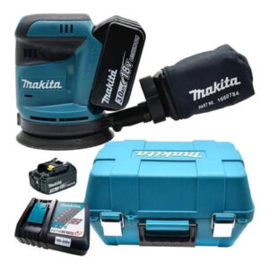 LIJADORA ORBITAL MAKITA INALAMBRICA 5" + 2 BATERIAS + CARGADOR - DBO180RFE - C38000972 - Imagen 1