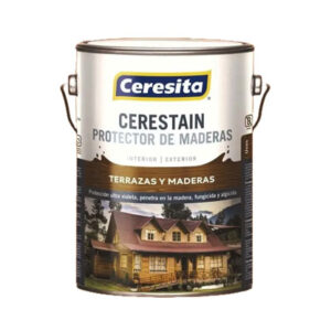 BARNIZ CERESTAIN CERESITA PARA MADERA 1GL CAOBA - Imagen 1